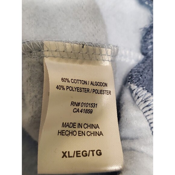 Strawberry Shortcake Women’s Cropped Sweatshirt Blue Striped Size XL - NWT - Picture 7 of 7